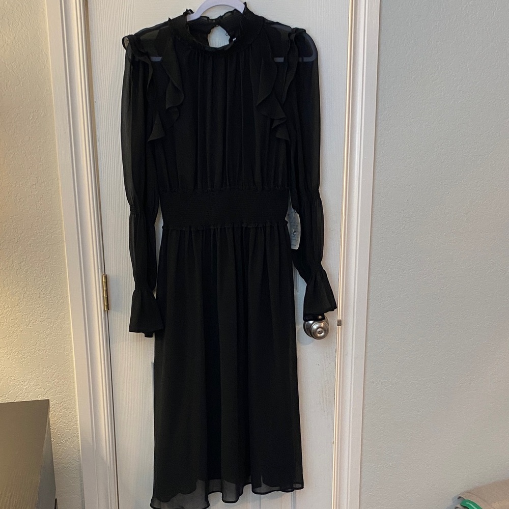 Elegant Black Women's Dress